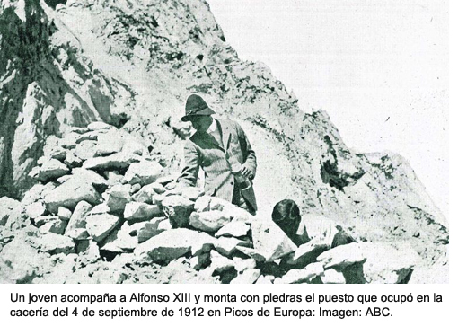 Alfonso XIII cacería