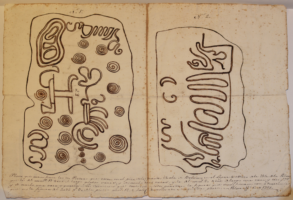 dibujos petrogliflos