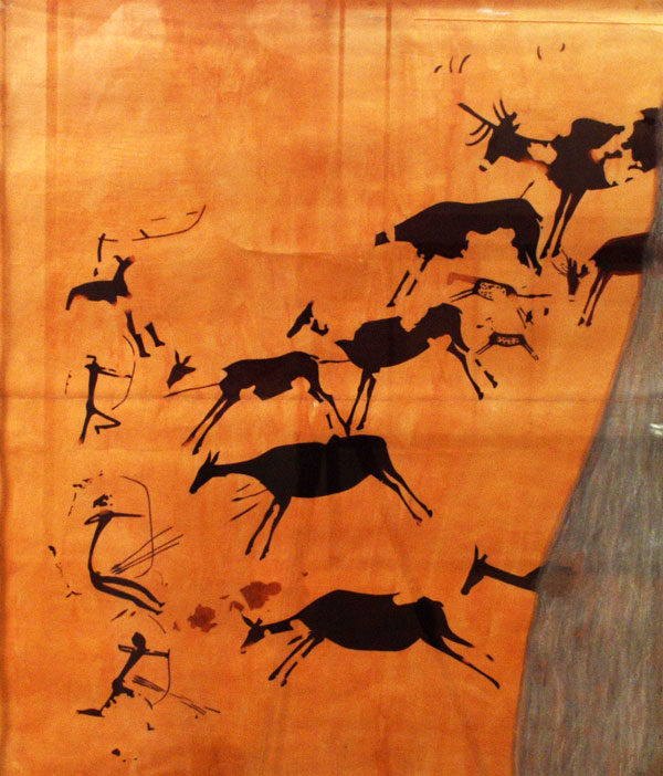 Calco de arte prehistórico de la Península Ibérica