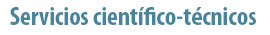 Ir a Servicios científico técnicos