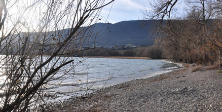 Playa del lago de Neuchâtel