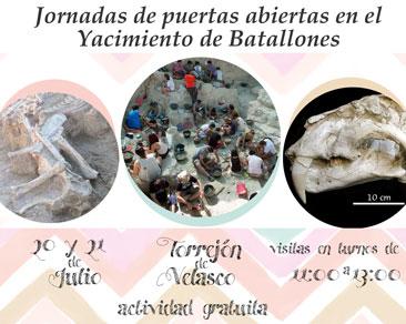 Puertas Abiertas en el Yacimiento de Cerro de los Batallones Puertas Abiertas en el Yacimiento de Cerro de los Batallones