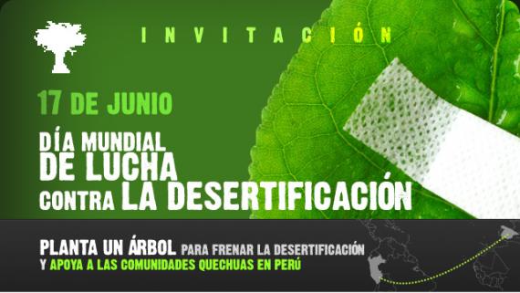 Esteban Manrique recibe a la Fundación IPADE en el Día mundial de lucha contra la desertificación Esteban Manrique recibe a la Fundación IPADE en el Día mundial de lucha contra la desertificación