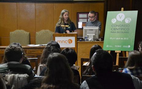 V Congreso científico para escolares en el Museo Nacional de Ciencias Naturales V Congreso científico para escolares en el Museo Nacional de Ciencias Naturales