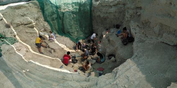 Imagen del yacimiento de El Cerro de los Batallones 