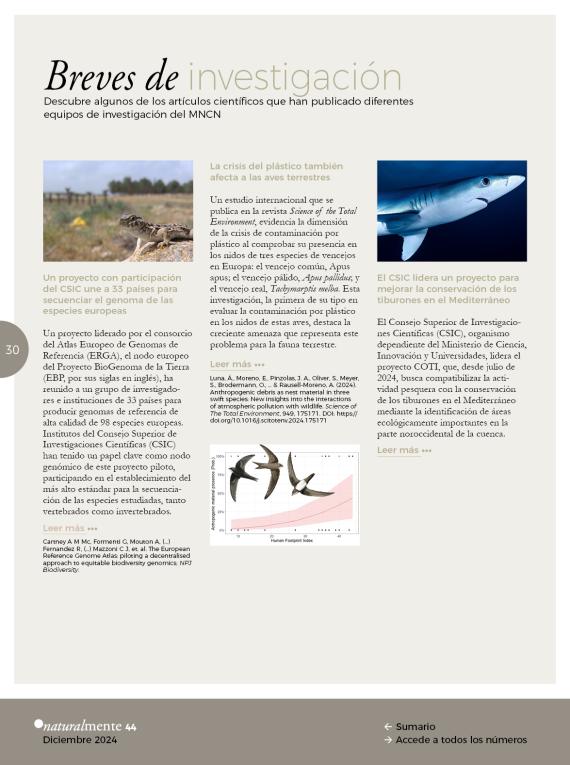 Breves de investigación NaturalMente 44