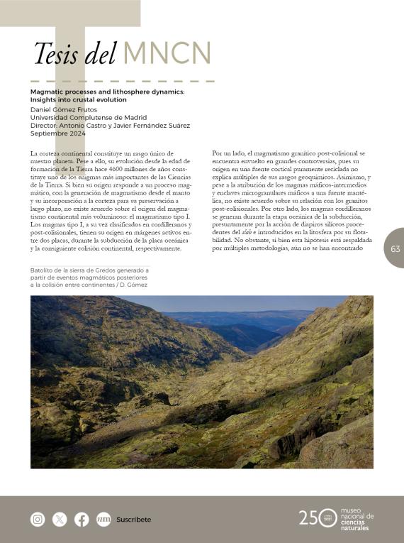 Tesis del MNCN NaturalMente 44