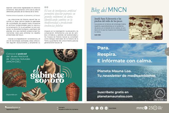 El blog del MNCN en NaturalMente 47