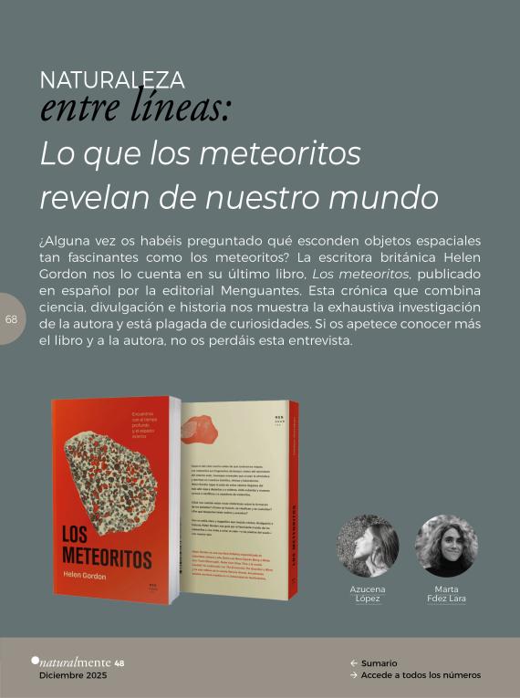 Lo que los meteoritos revelan de nuestro mundo