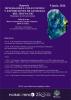 Flyer del Simposio de Mineralogía, Colecciones y Exposiciones de Geología del MNCN-CSIC